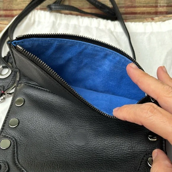 Hammitt Curtis/Mulholland collection black soft leather New without tags. - Picture 3 of 9